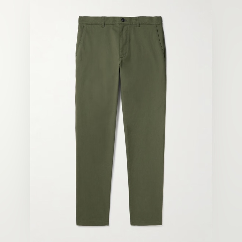Club Monaco Connor tech chino. Green. Modern Slim fit.